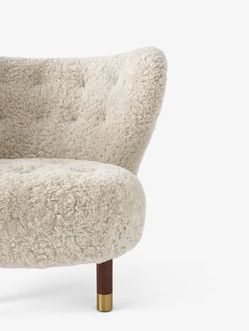 Sillón Little Petra VB1 Limited Edition - nogal, latón-Moonlight - &Tradition