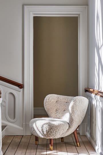 Sillón Little Petra VB1 Limited Edition - nogal, latón-Moonlight - &Tradition