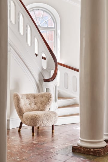 Sillón Little Petra VB1 Limited Edition - nogal, latón-Moonlight - &Tradition