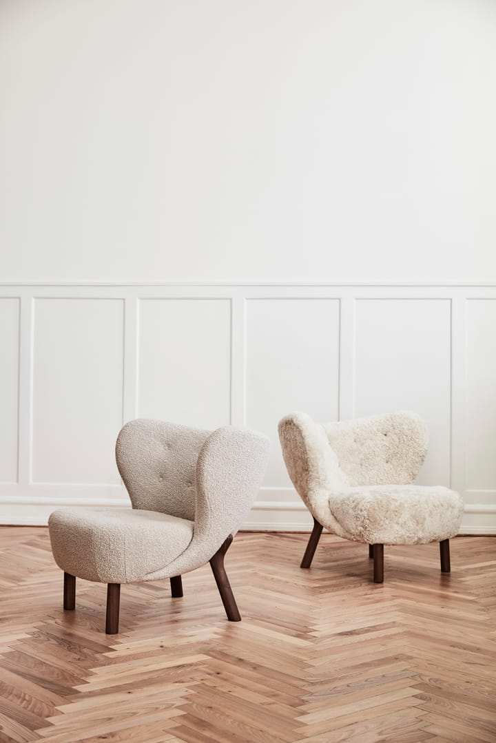 Sillón Little Petra VB1, Nogal tratado con aceite-Karakorum 003 &Tradition