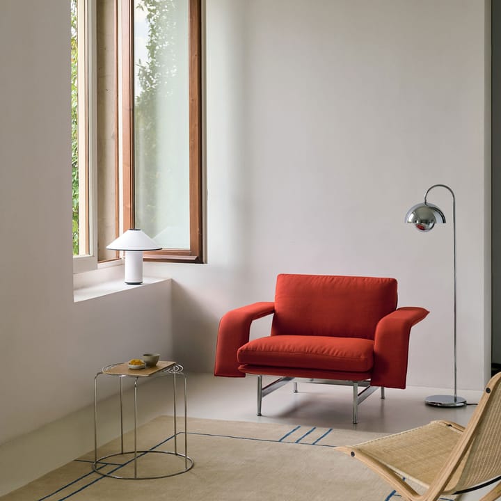 Sillón lounge Meantime AV29, Pol. aluminium-Fiord 0571 &Tradition