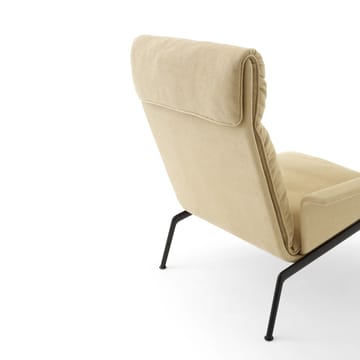 Sillón lounge Muno LN17 High back - Warm black-Clay 0007 - &Tradition
