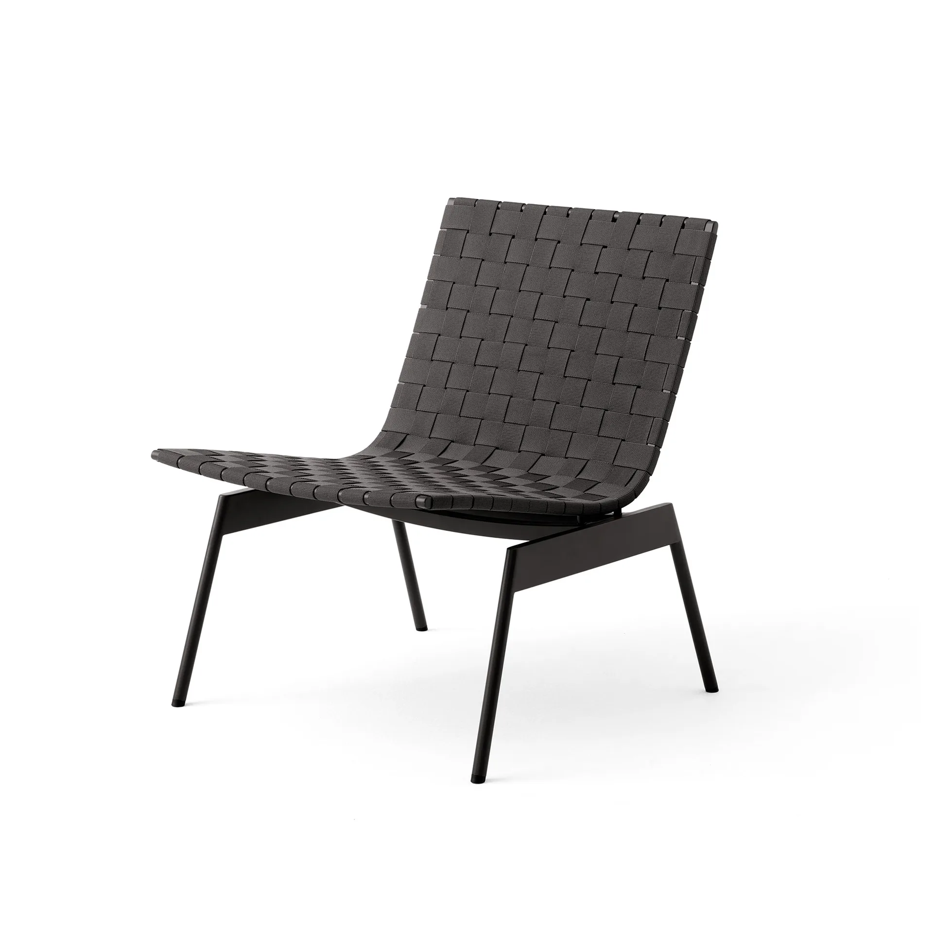 Sillón lounge Ville Outdoor AV44 , Warm black &Tradition
