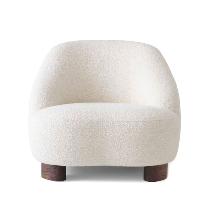 Sillón Margas LC1, Karakorum 001 blanco-patas de nogal &Tradition