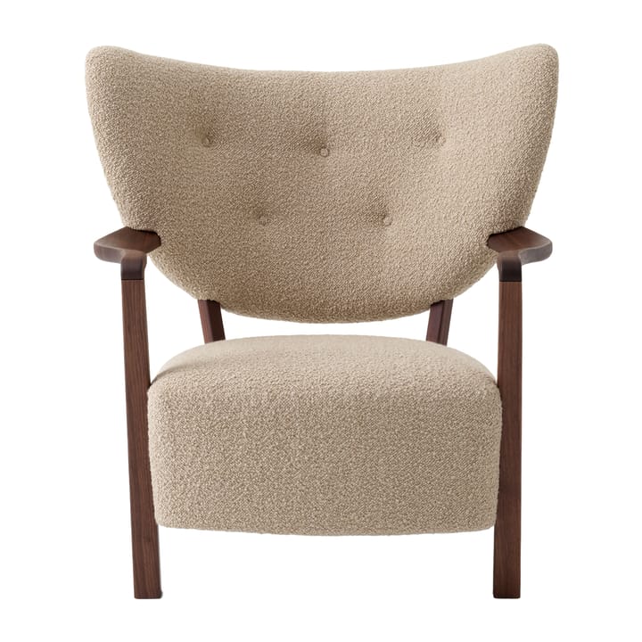 Sillón Wulff Lounge Chair ATD2, nogal aceitado-Karakorum &Tradition