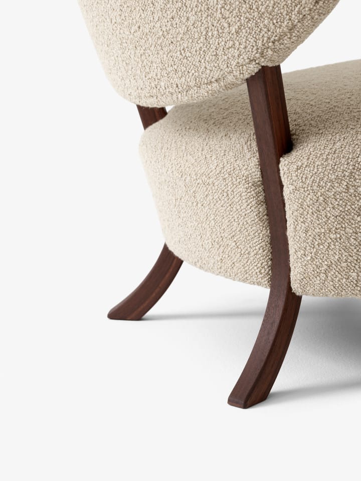 Sillón Wulff Lounge Chair ATD2, nogal aceitado-Karakorum &Tradition