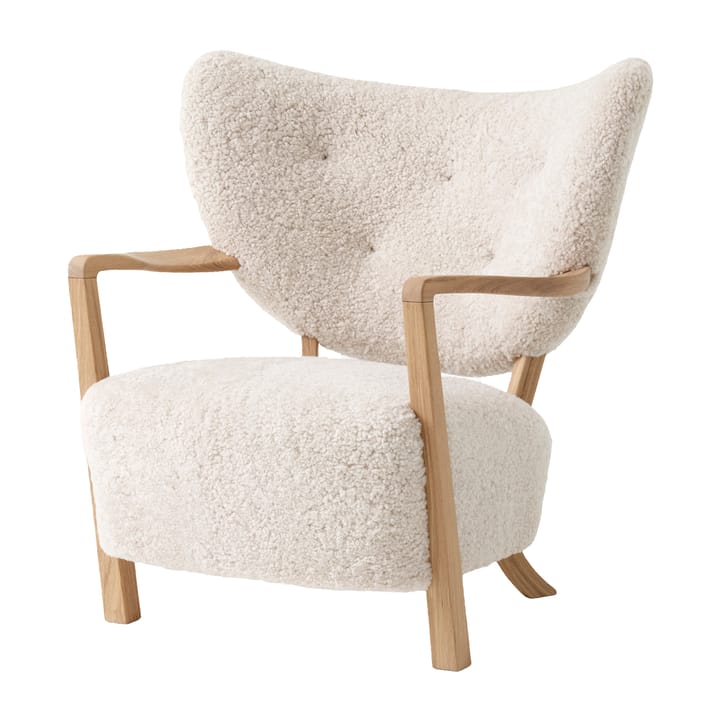 Sillón Wulff Lounge Chair ATD2 - roble aceitado-Moonlight - &Tradition