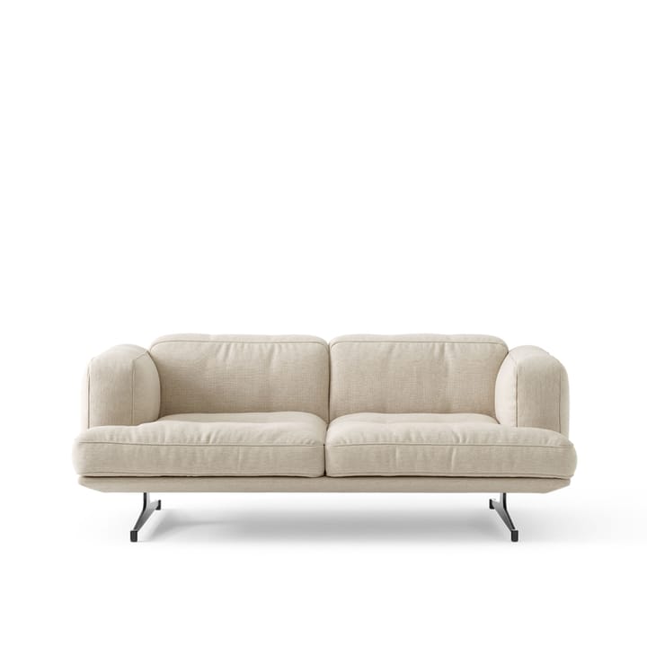 Sofá Inland AV22 2 plazas, Clay 0011-warm black &Tradition