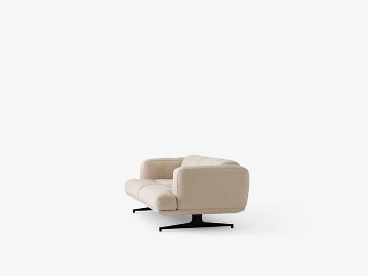 Sofá Inland AV22 2 plazas, Clay 0011-warm black &Tradition