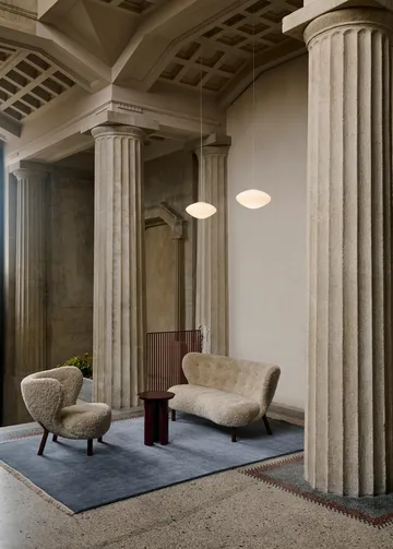 Sofá Little Petra VB2 - Nogal tratado con aceite-Moonlight - &Tradition