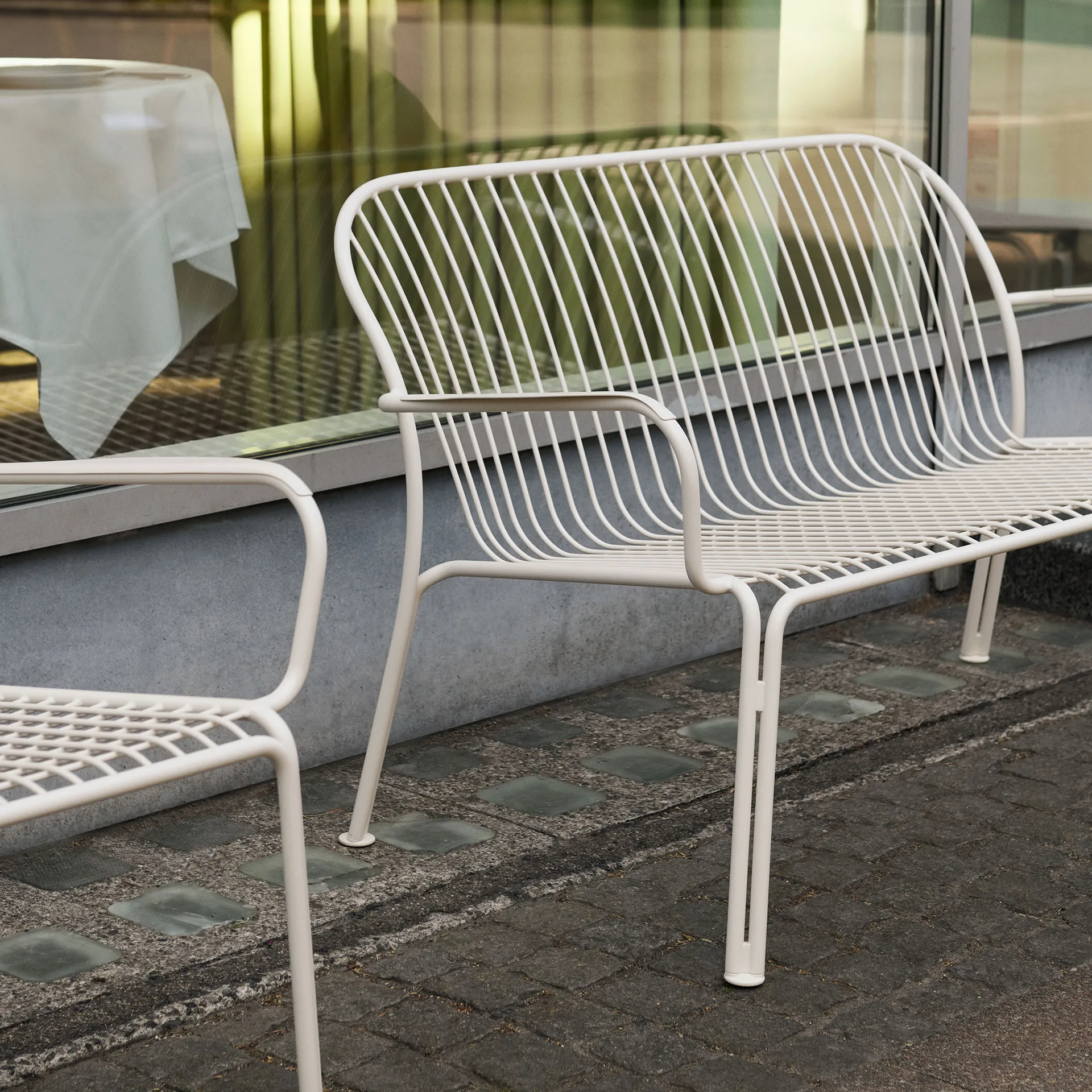 Sofá lounge Thorvald SC110, Ivory, 143 cm &Tradition