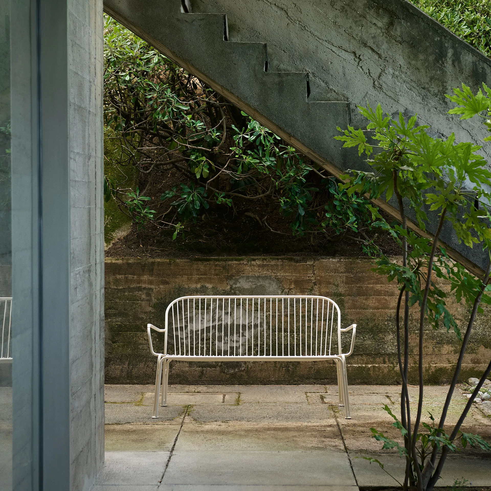 Sofá lounge Thorvald SC110, Ivory, 143 cm &Tradition