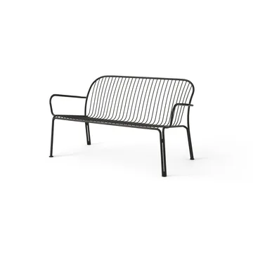 Sofá lounge Thorvald SC110 - Warm black, 143 cm - &Tradition