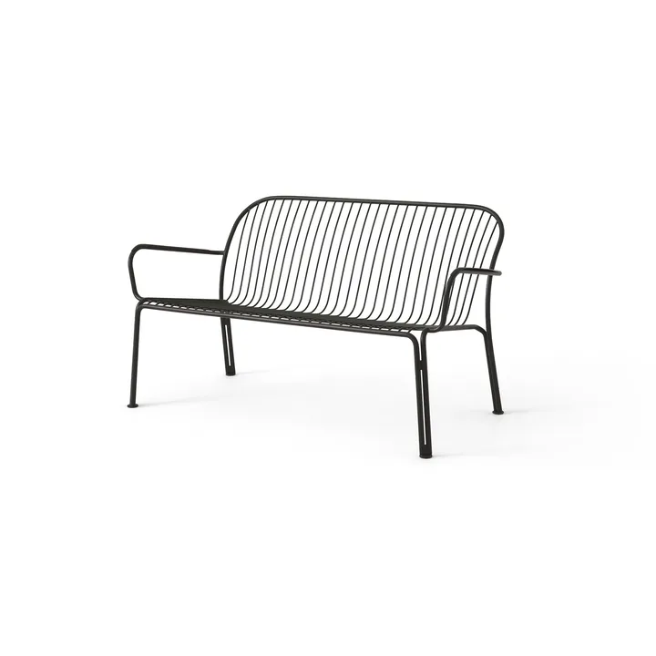 Sofá lounge Thorvald SC110 - Warm black, 143 cm - &Tradition