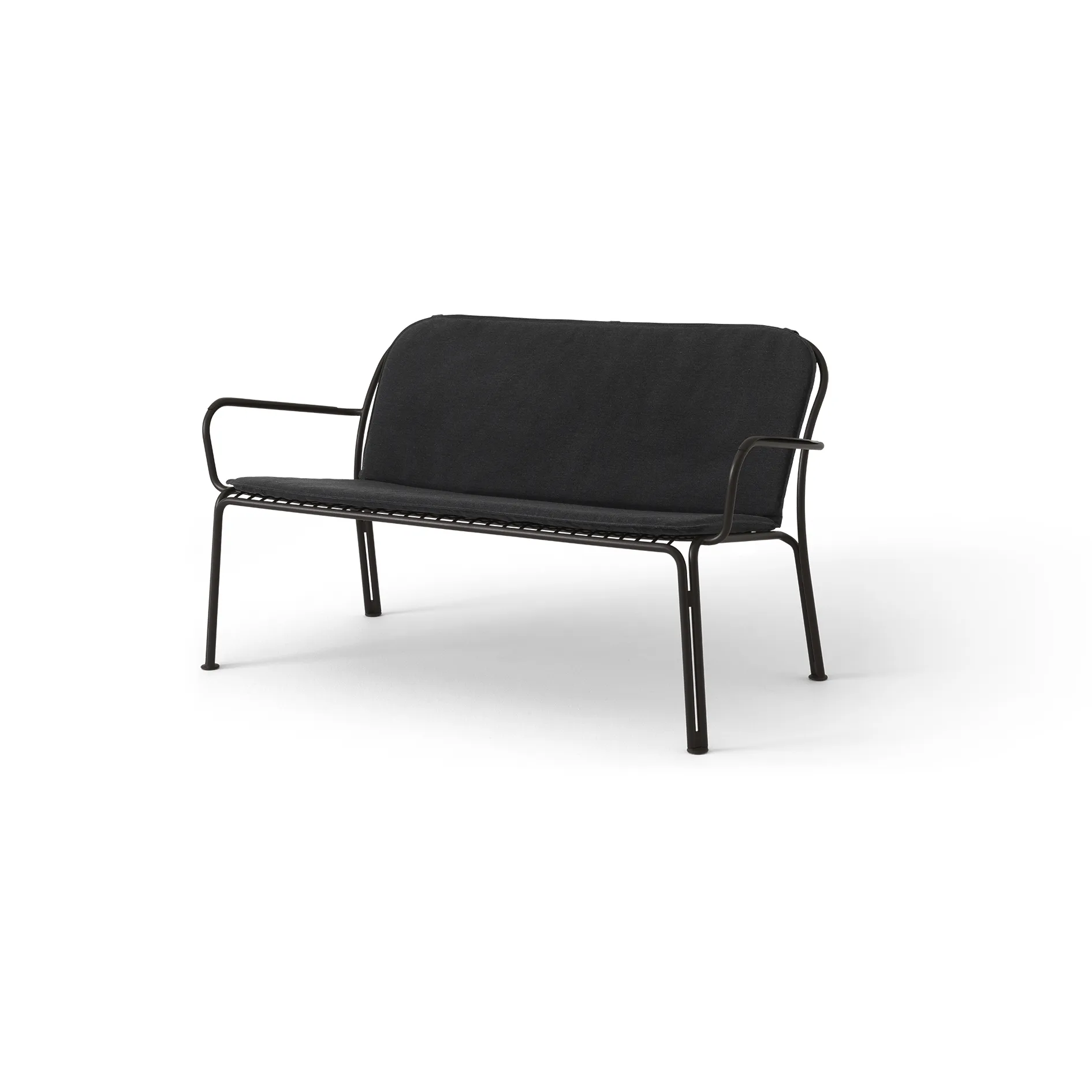 Sofá lounge Thorvald SC110, Warm black, 143 cm &Tradition