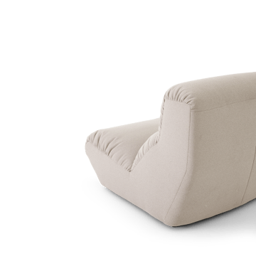 Sofá modular Hi Lo AV54 módulo central - Grain 61229 - &Tradition