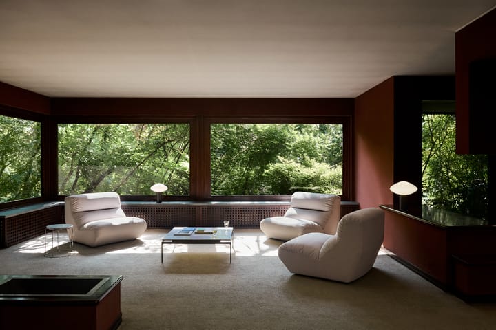 Sofá modular Hi Lo AV54 módulo central, Grain 61229 &Tradition