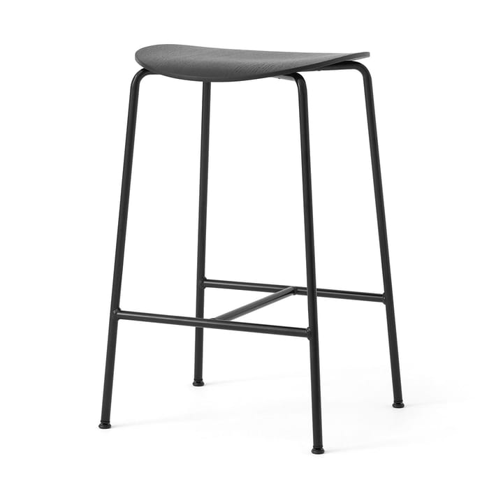 Taburete bar Pavilion AV37 68 cm - Black-black lacquered oak - &Tradition