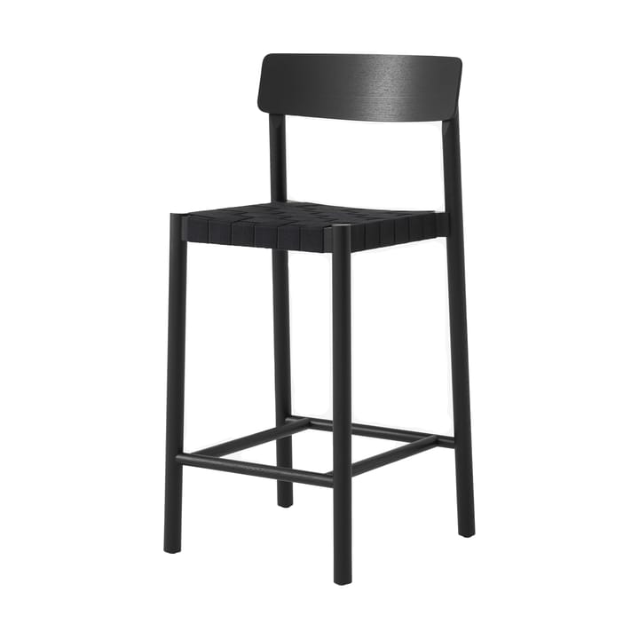 Taburete Betty TK12 Counter Chair 65 cm - Lino negro-fresno lacado negro - &Tradition