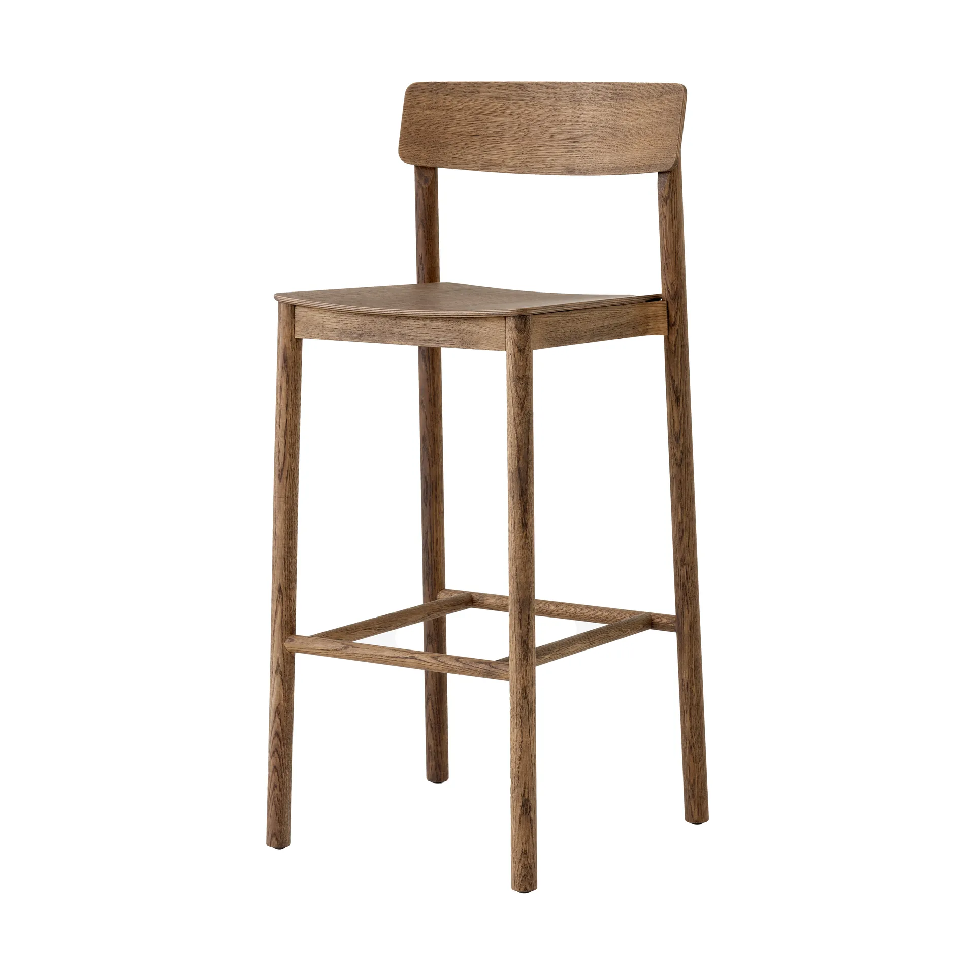 Taburete Betty TK16 Bar Chair 75 cm, Roble ahumado &Tradition