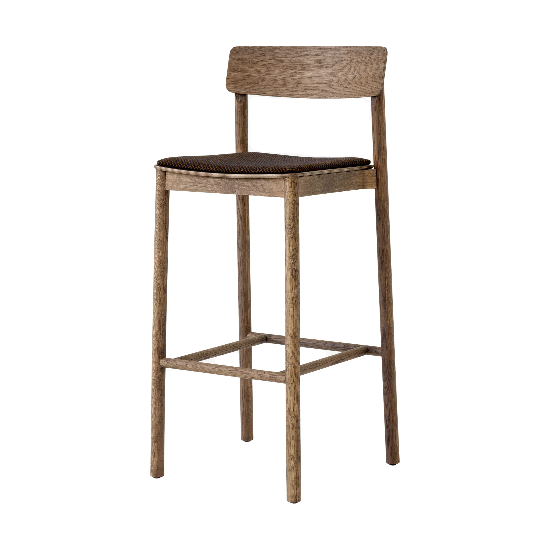 Taburete Betty TK17 Bar Chair 75 cm, Sisu 0785-roble ahumado &Tradition