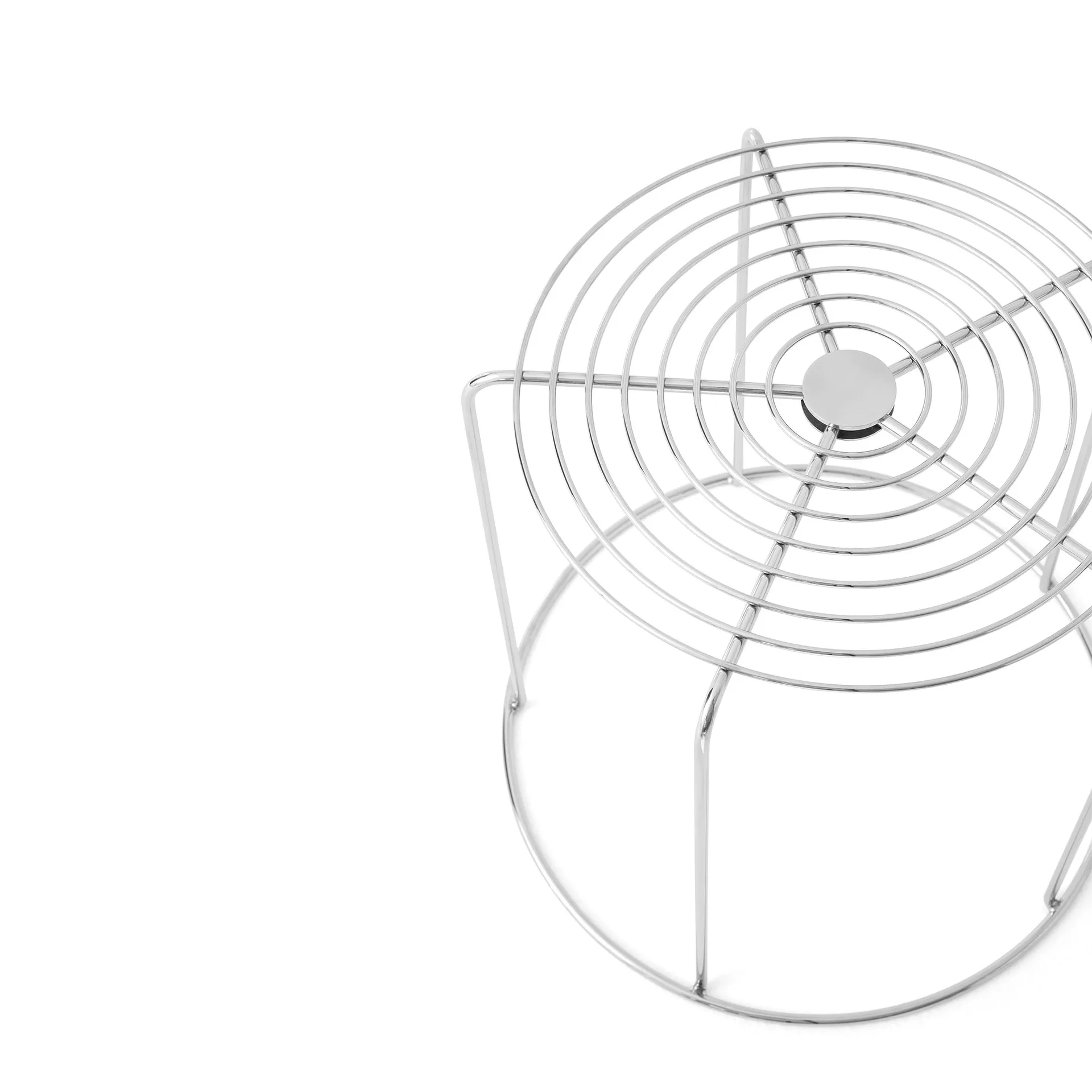 Taburete Wire VP11, Stainless steel &Tradition