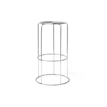 Taburete Wire VP16 - Acero inoxidable, 75 cm - &Tradition