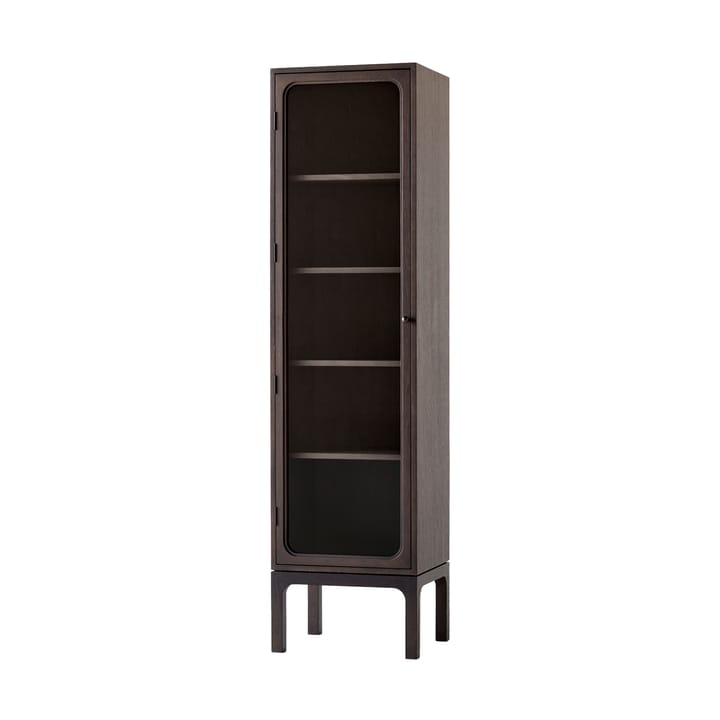 Vitrina Trace SC87 50x192x40 cm, Dark stained oak &Tradition