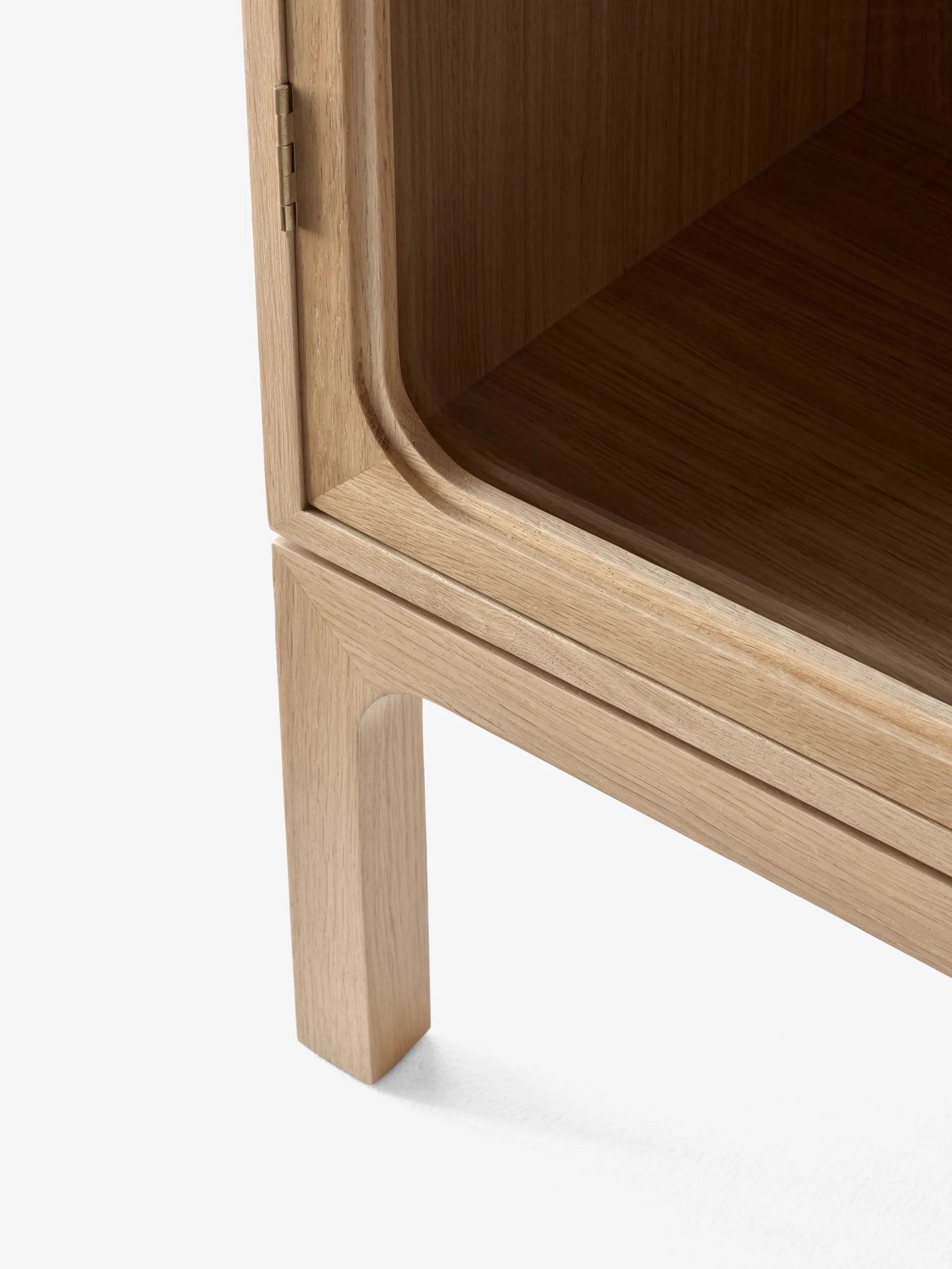 Vitrina Trace SC87 50x192x40 cm, Natural naturalal oak &Tradition