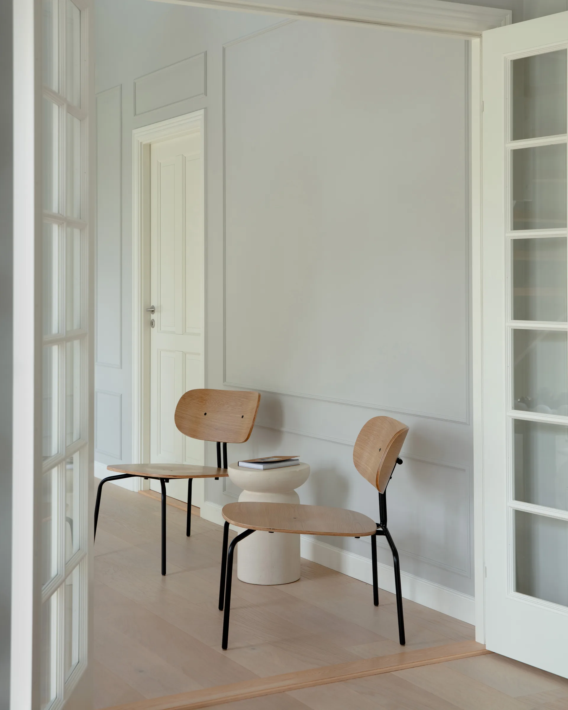 Butaca Lounge Curious, Oak-black Umage