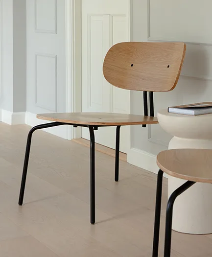 Butaca Lounge Curious, Oak-black Umage