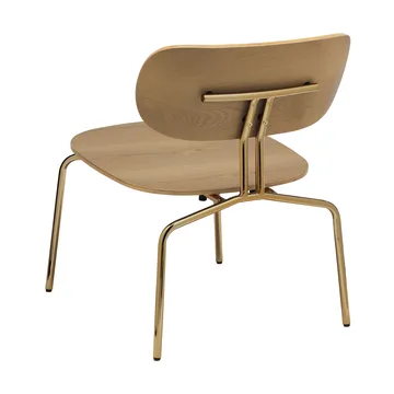 Butaca Lounge Curious - Oak-brass - Umage