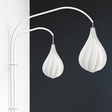Colgador de lámpara de pared Willow doble - blanco - Umage