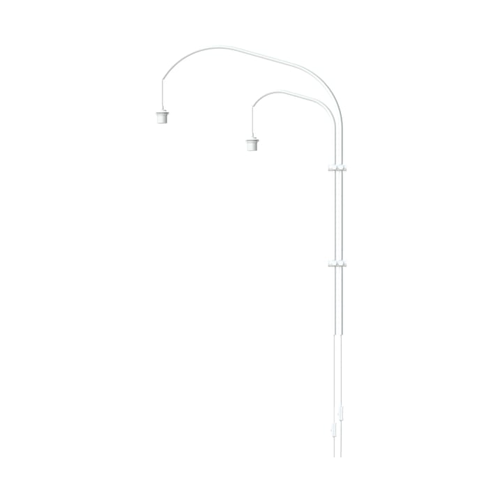 Colgador de lámpara de pared Willow doble - blanco - Umage