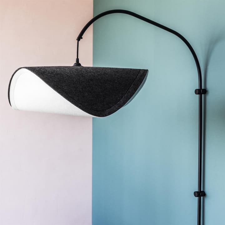 Colgador de lámpara de pared Willow simple, negro Umage