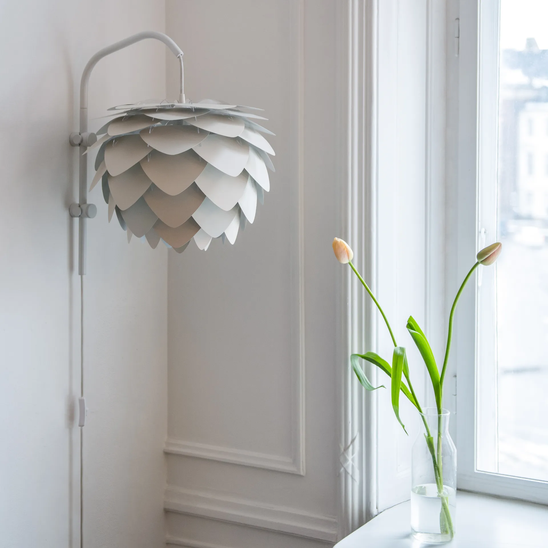 Colgador de pared Willow mini, blanco Umage