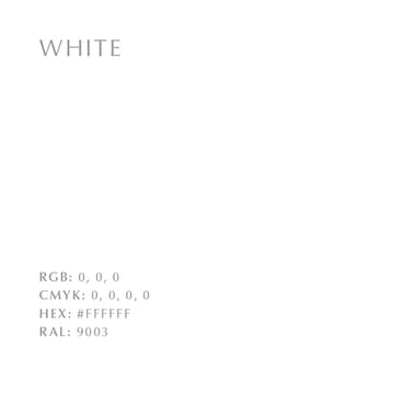 Colgador de pared Willow mini - blanco - Umage