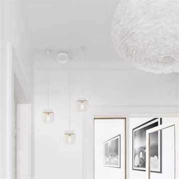 Florón de techo Cannonball con 3 cables - blanco - Umage