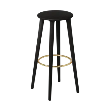 La barstool Socialite de 77,7 cm - Black oak - Umage