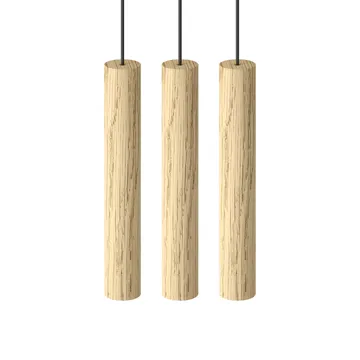 Lámpara 3 Chimes - roble - Umage