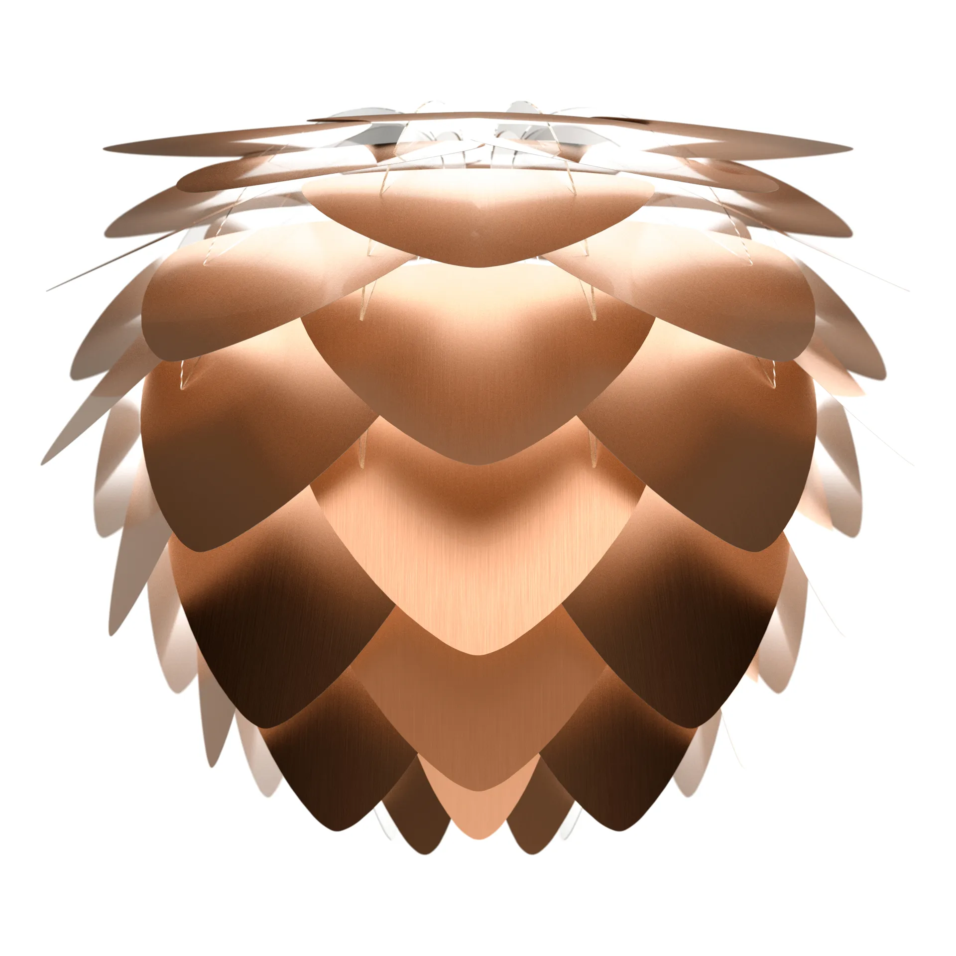 Lámpara Aluvia bronce cepillado, Medium Ø59 cm Umage