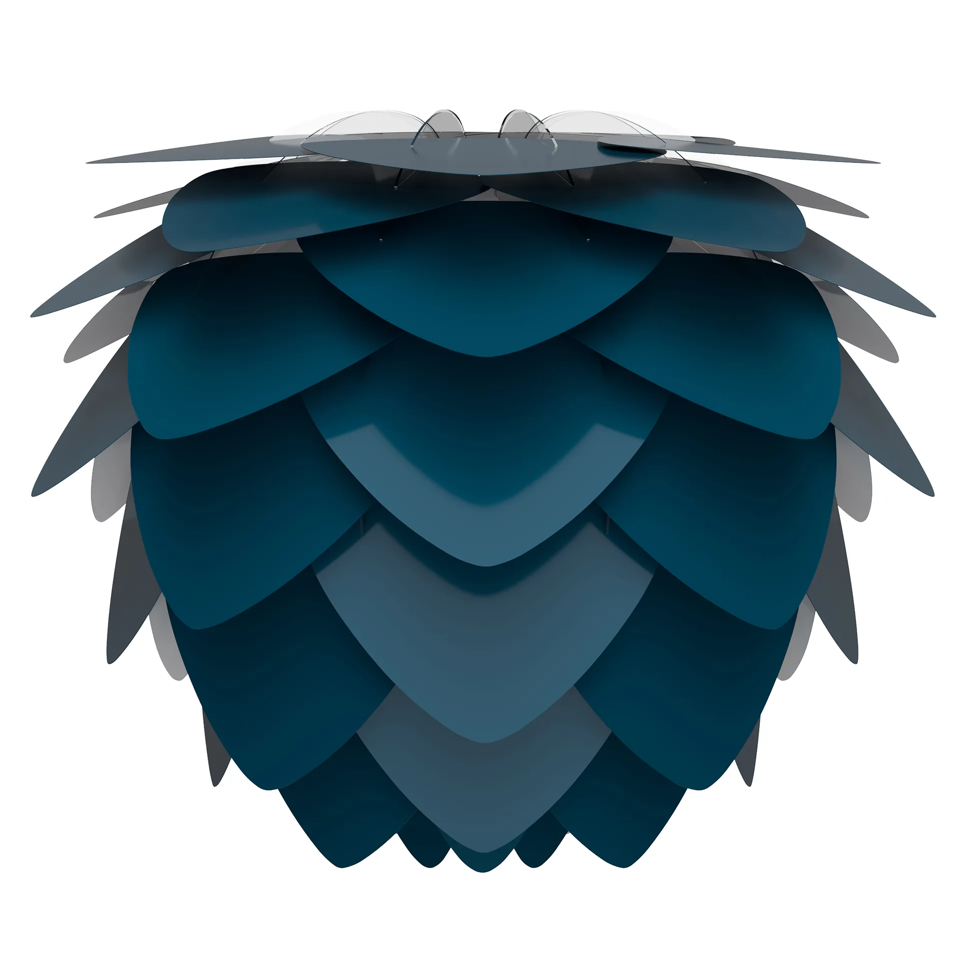 Lámpara Aluvia petrol blue, mediana Ø59 cm Umage