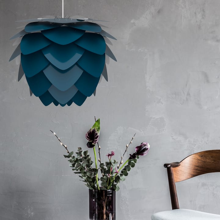 Lámpara Aluvia petrol blue, mediana Ø59 cm Umage
