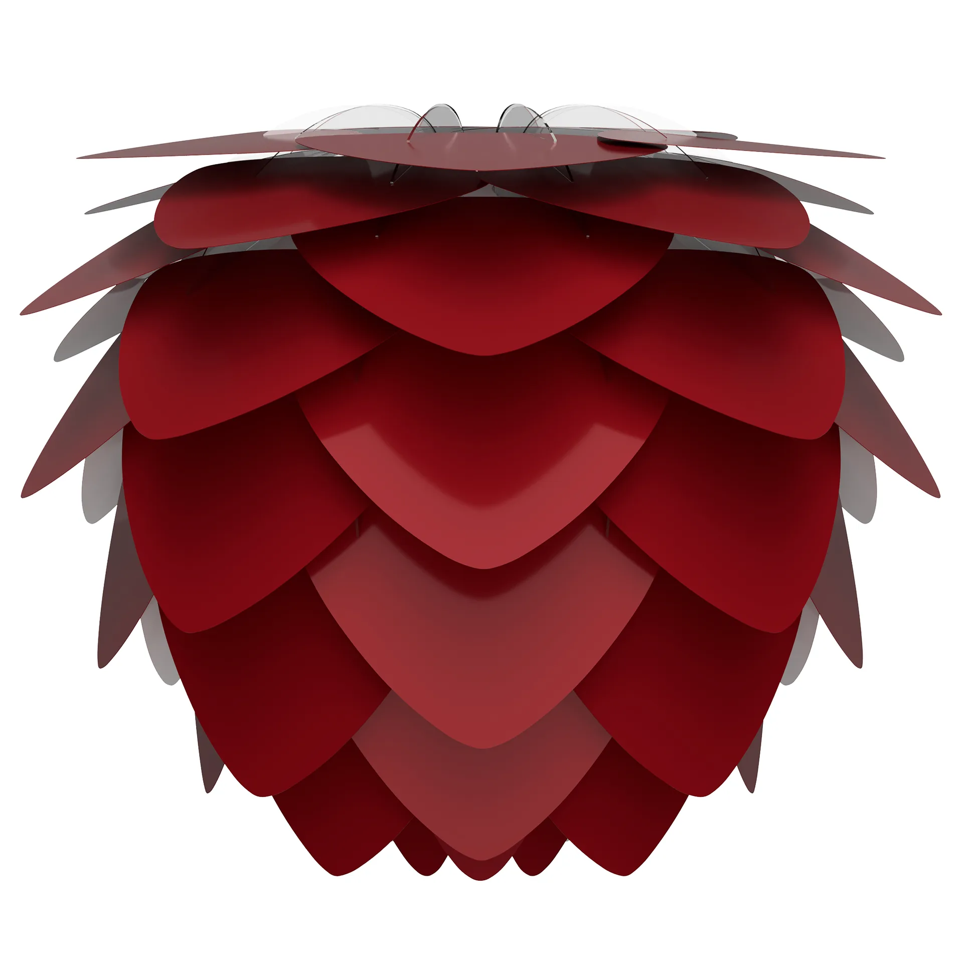 Lámpara Aluvia ruby red, mediana Ø59 cm Umage