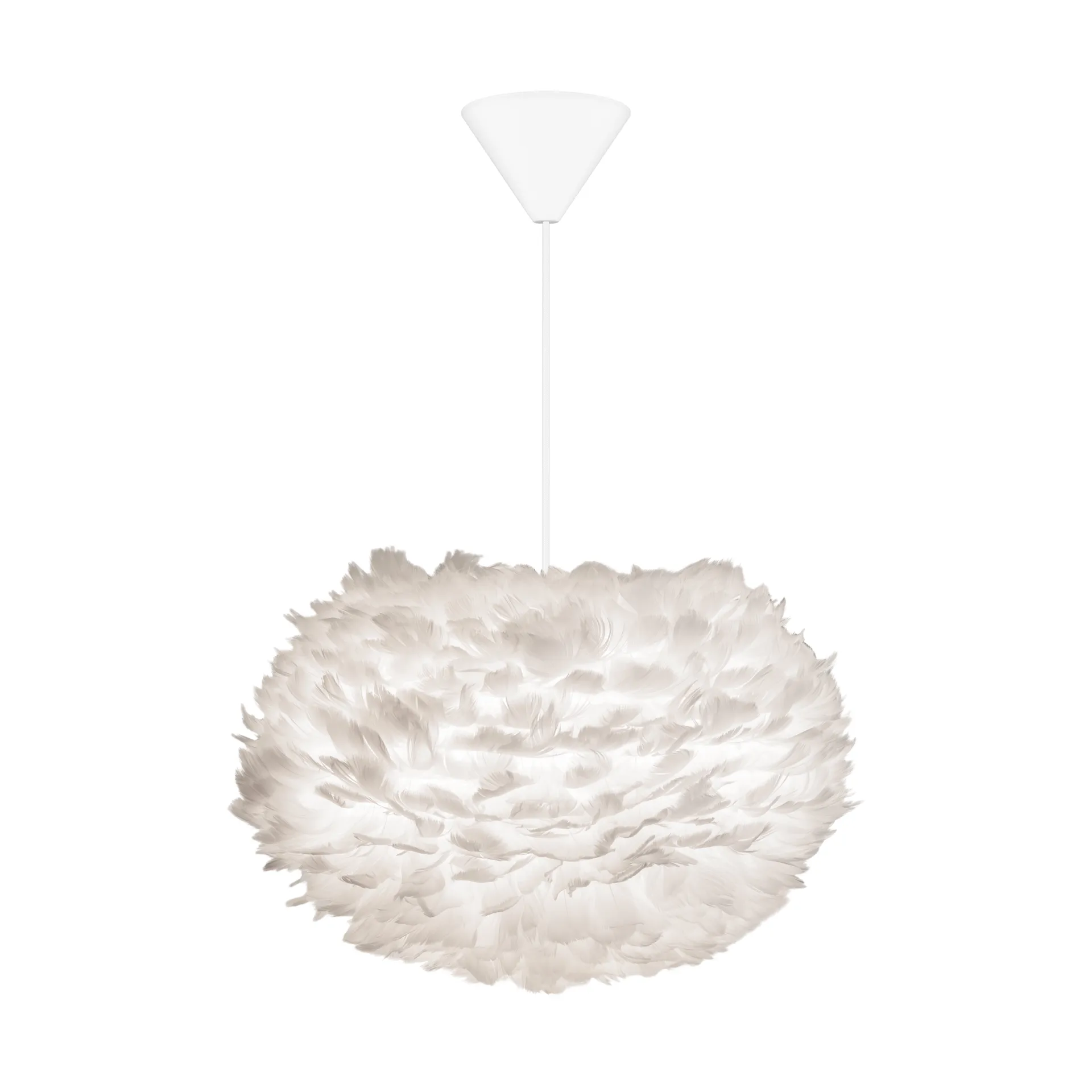Lámpara colgante Eos medium blanco Umage