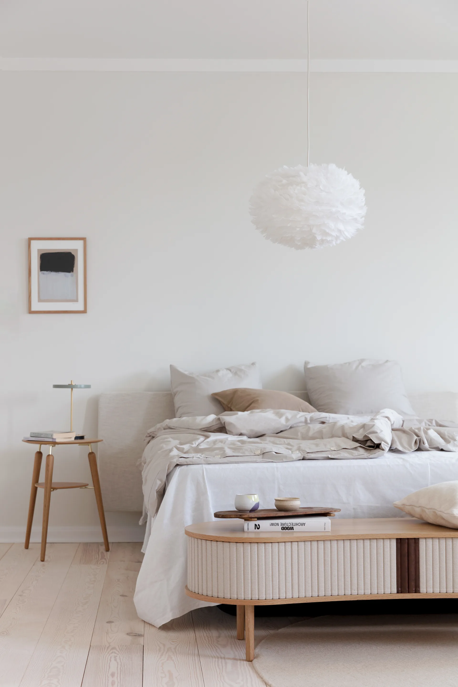 Lámpara colgante Eos medium blanco Umage