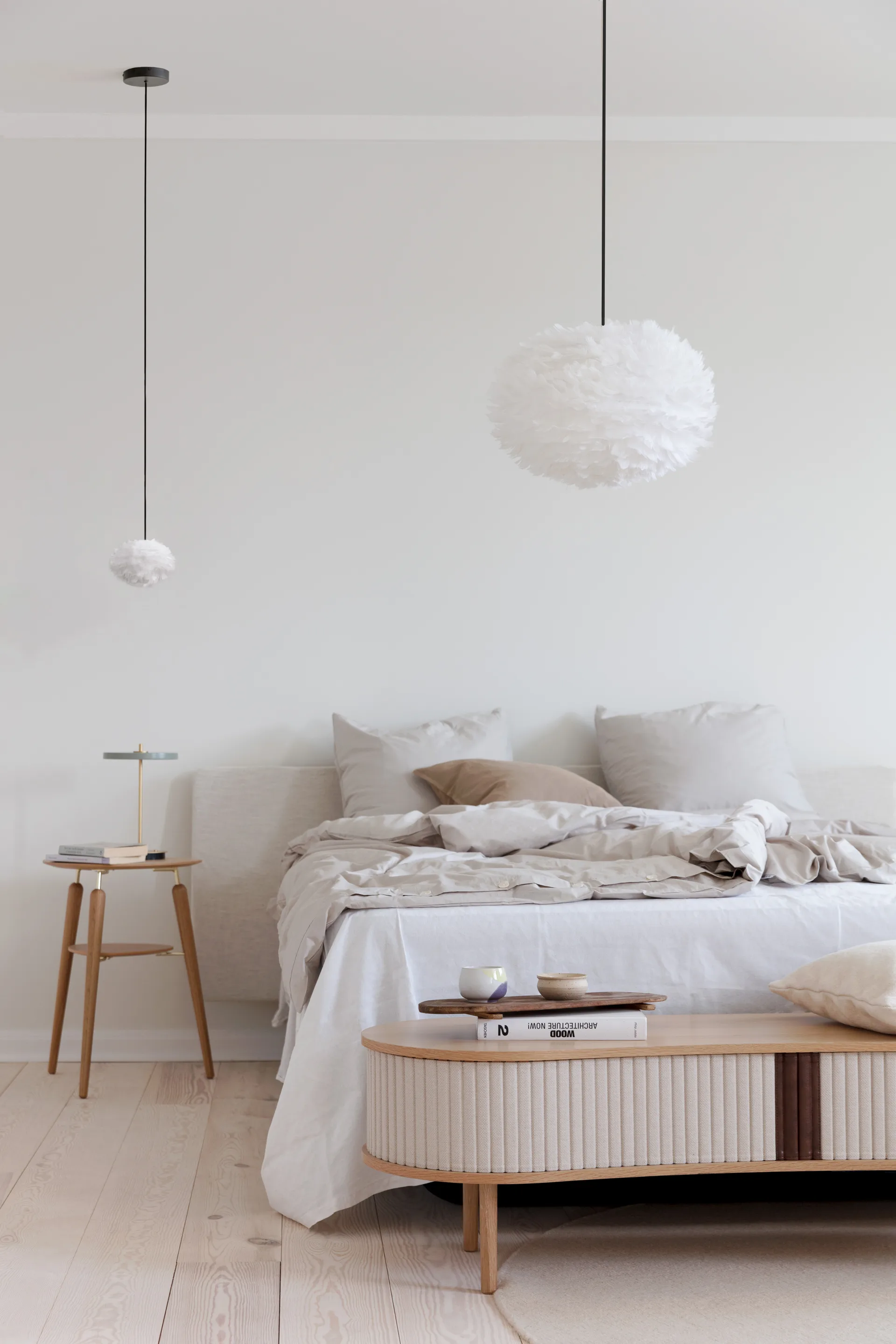 Lámpara colgante Eos Nano, Blanco, cluster 1 Umage