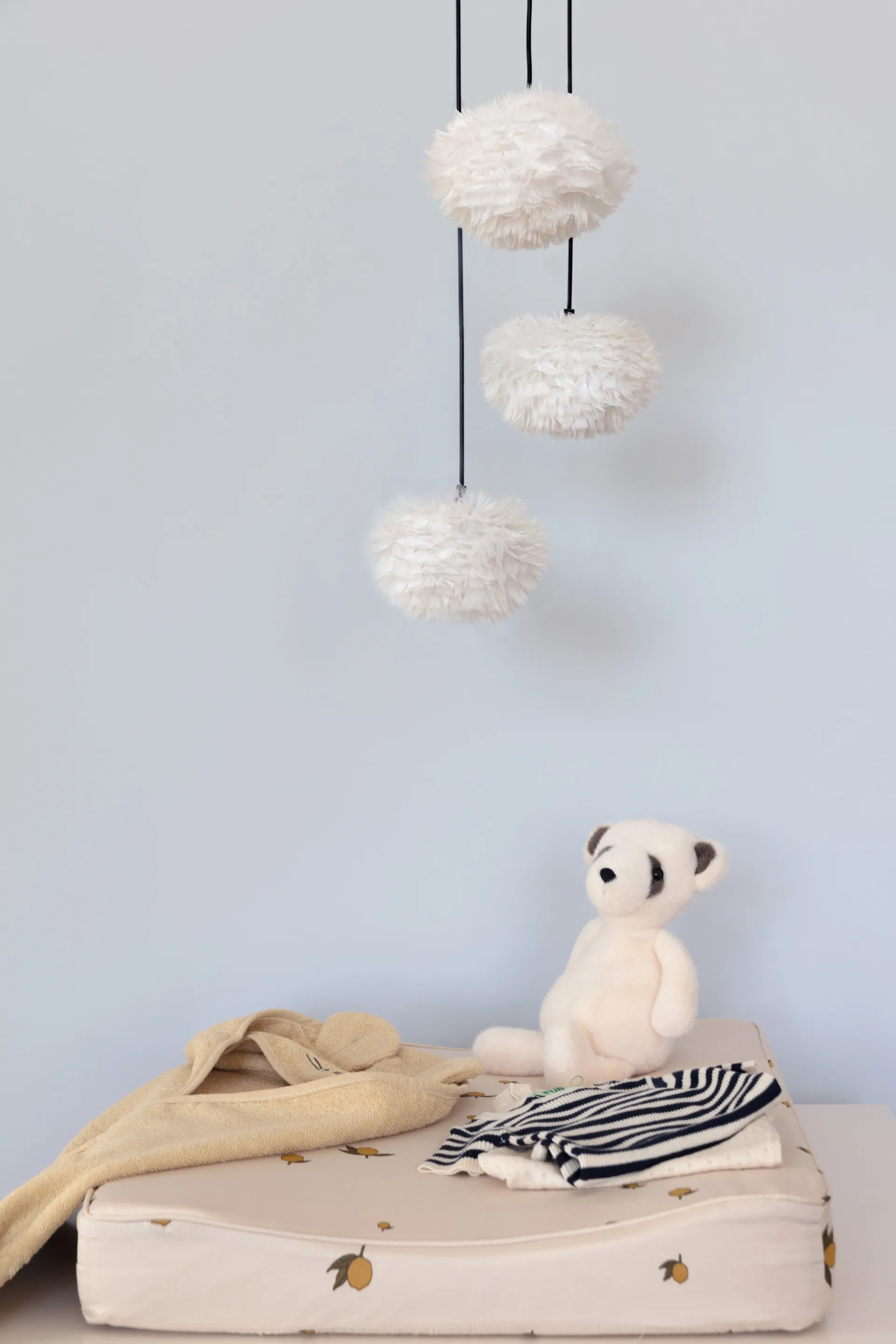 Lámpara colgante Eos Nano, Blanco, cluster 3 Umage