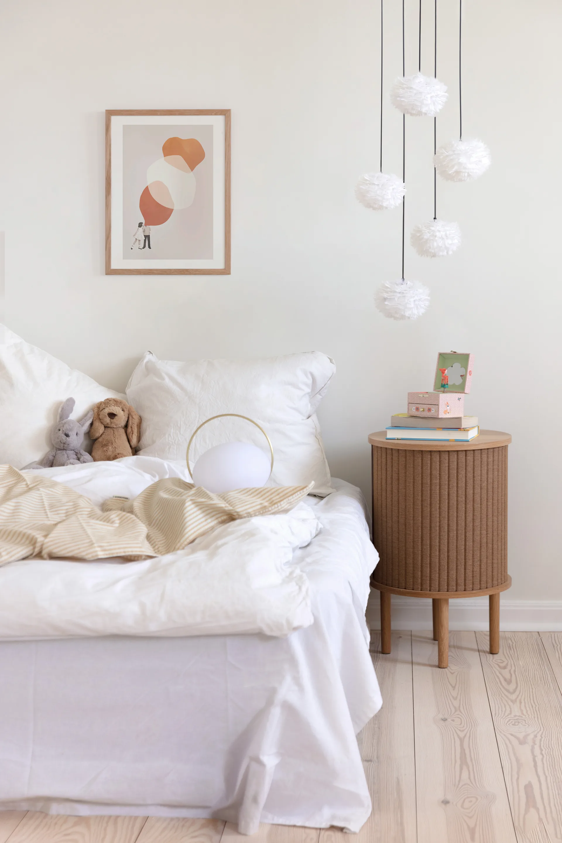 Lámpara colgante Eos Nano, Blanco, cluster 5 Umage