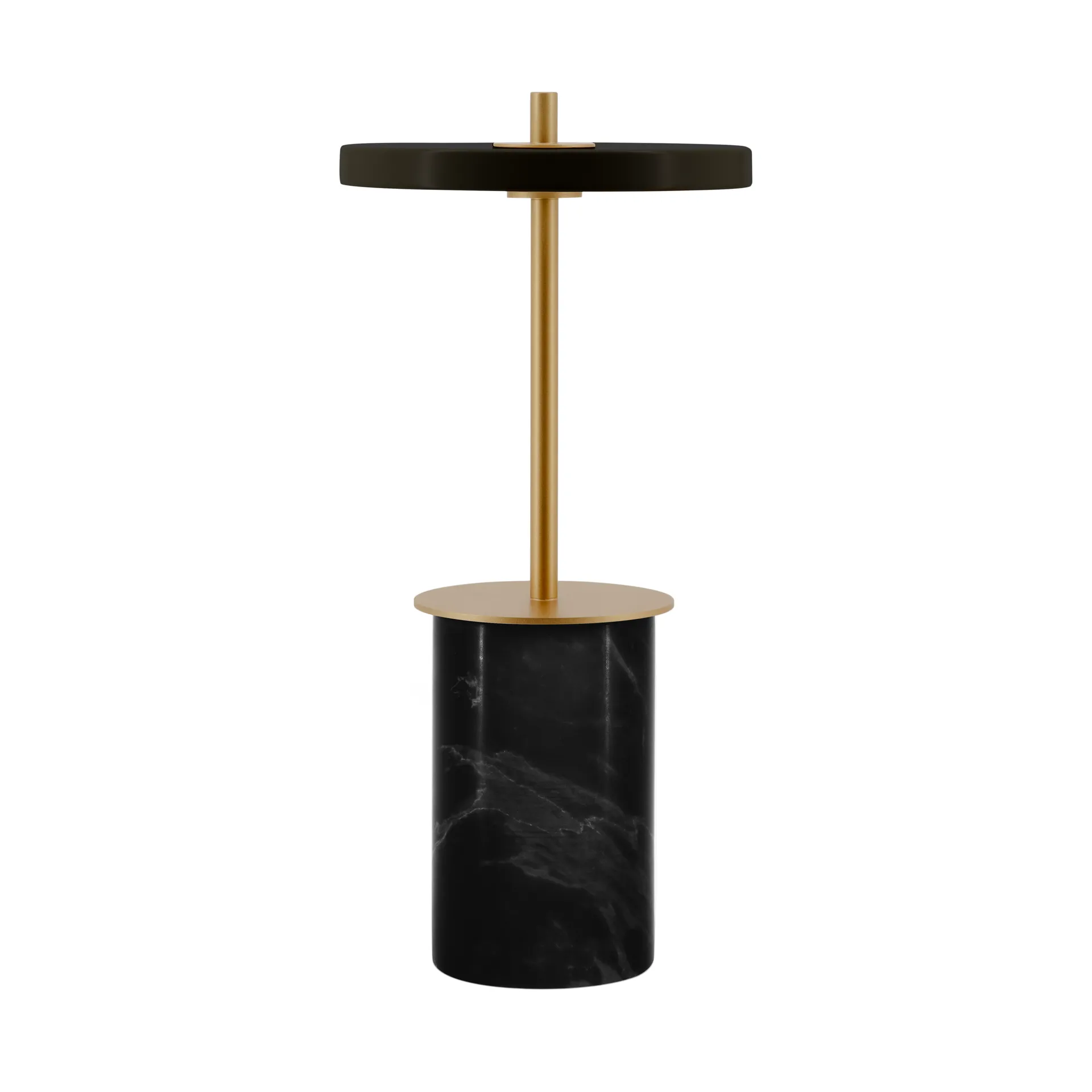 Lámpara de mesa Asteria Move Mini Ø12x25,5 cm, Black marble Umage
